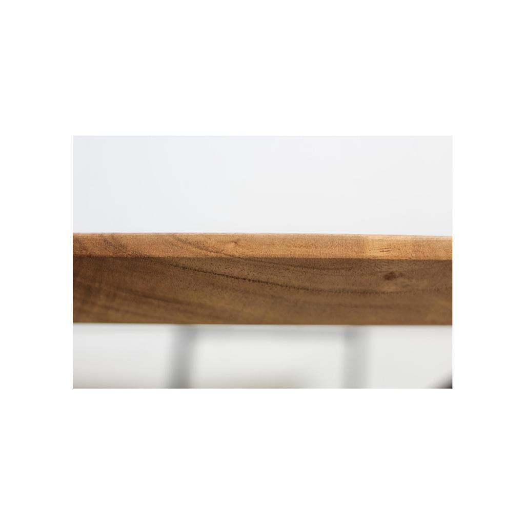 Rund-Tischplatte Akazie (Schweizerkante) (Kopie)