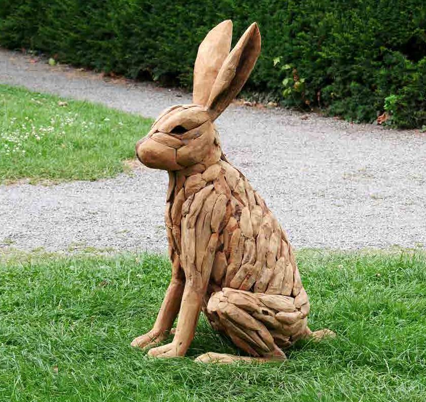 Bunny 120cm, Wurzelholz